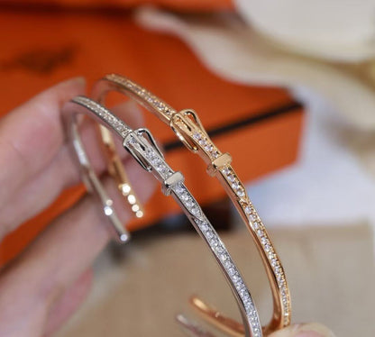 [⭐Aura]DIAMOND-ENCRUSTED BRACELET THREE COLORS