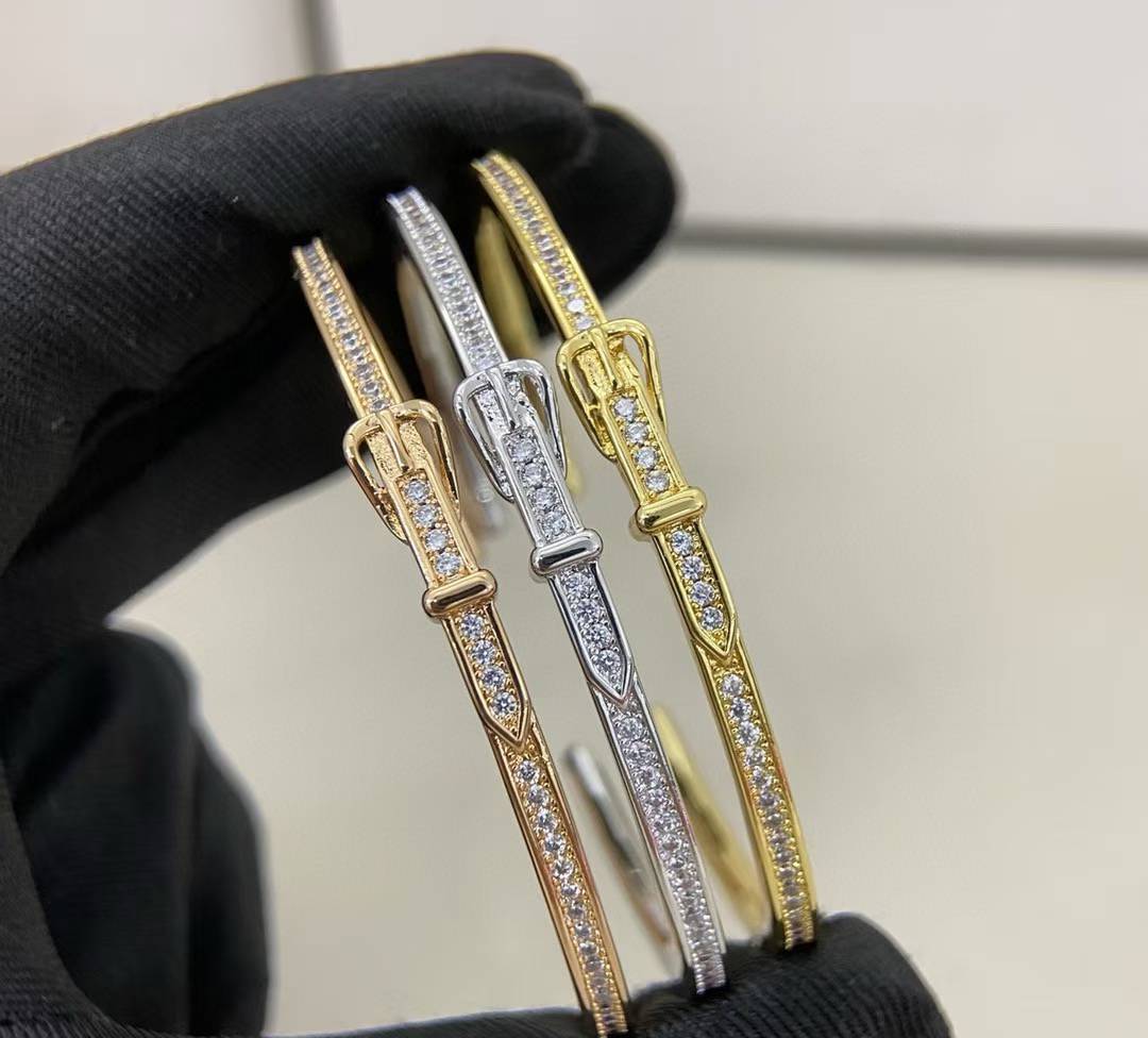 [⭐Aura]DIAMOND-ENCRUSTED BRACELET THREE COLORS