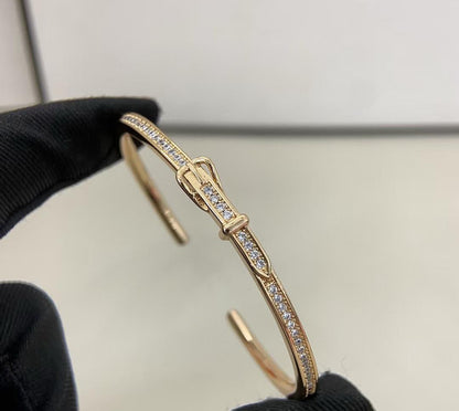 [⭐Aura]DIAMOND-ENCRUSTED BRACELET THREE COLORS