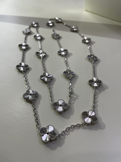 [⭐Aura]CLOVER 20 MOTIFS SILVER LASER