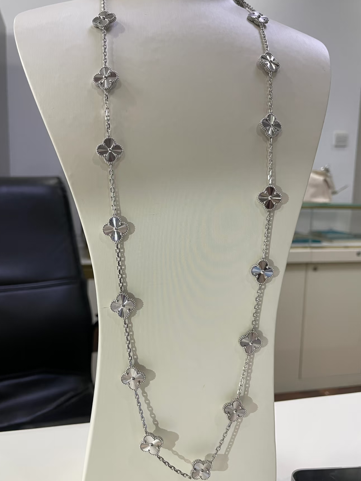 [⭐Aura]CLOVER 20 MOTIFS SILVER LASER
