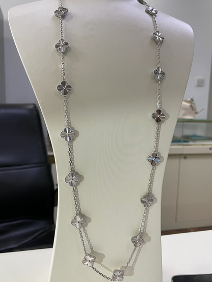 [⭐Aura]CLOVER 20 MOTIFS SILVER LASER