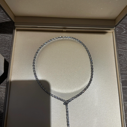 [⭐Aura]NEW！SERPENT DIAMOND NECKLACE