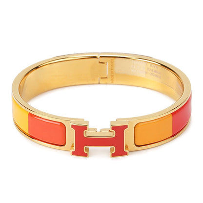 [⭐Aura]H BRACELET ORANGE RAINBOW CERAMIC