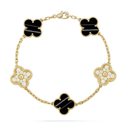 [⭐Aura] CLOVER 5 MOTIF PULSAR STONE BRACELET COLLECTION