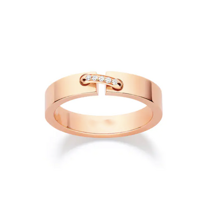 [⭐Aura]ALLIANCE LIENS VIDENCE DIAMOND 4MM RING