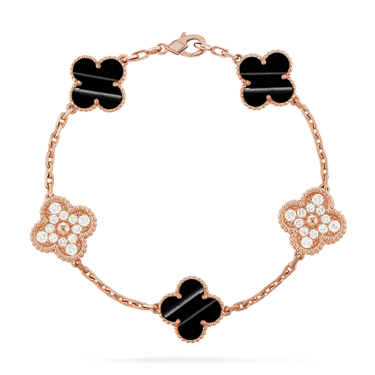[⭐Aura] CLOVER 5 MOTIF PULSAR STONE BRACELET COLLECTION