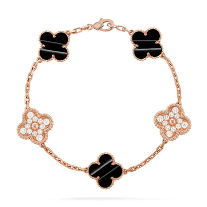 [⭐Aura] CLOVER 5 MOTIF PULSAR STONE BRACELET COLLECTION