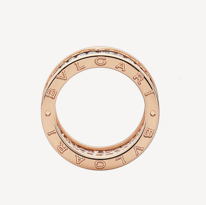 [⭐Aura]ZERO 1 WITH PAVED DIAMONDS ON THE SPIRAL RING