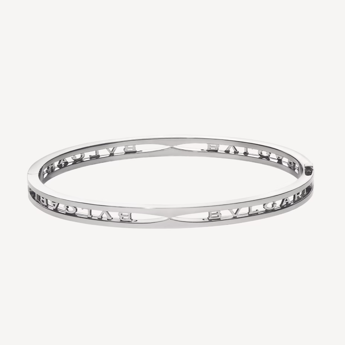 [⭐Aura]ZERO 1 SPIRAL LOGO SILVER BRACELET