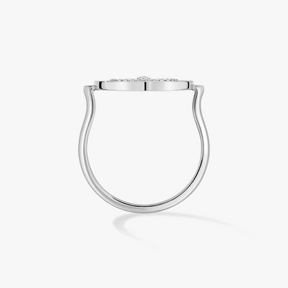 [⭐Aura]Demo MOVE PAVED SILVER DIAMOND RING