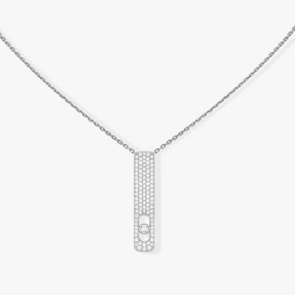 [⭐Aura]MY FIRST DIAMOND PAVED NECKLACE