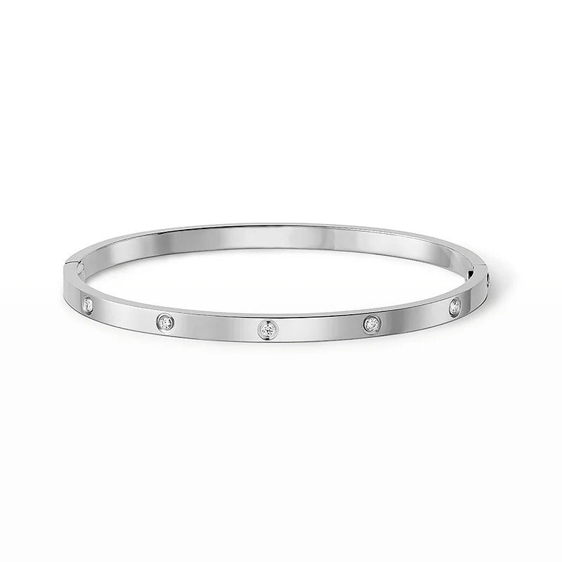 [⭐Aura]LOVE BRACELET 3.65MM 10 DIAMONDS
