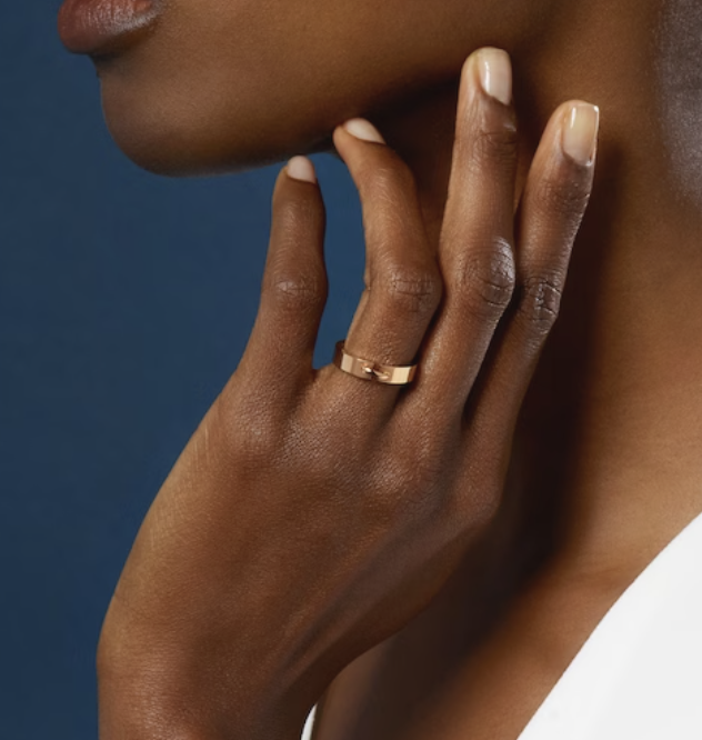 [⭐Aura]ALLIANCE LIENS VIDENCE 4MM RING