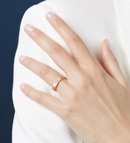 [⭐Aura]ALLIANCE LIENS VIDENCE DIAMOND 4MM RING