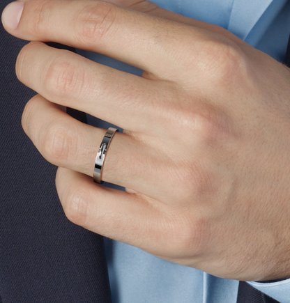 [⭐Aura]ALLIANCE LIENS VIDENCE 3MM RING