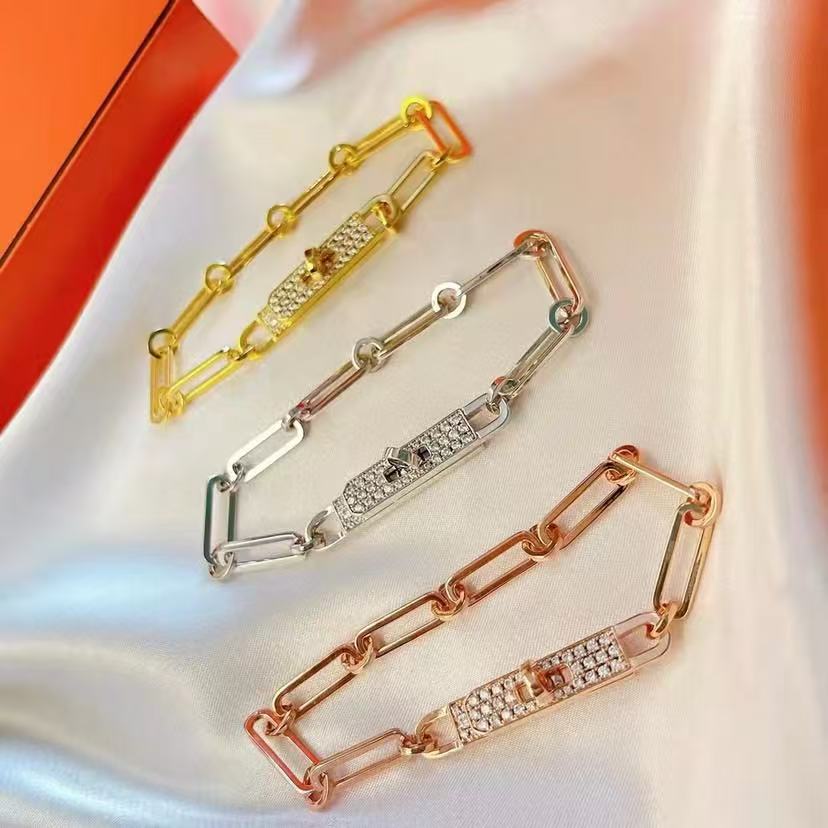 [⭐Aura]CHAINE BRACELET SMALL MODEL DIAMOND