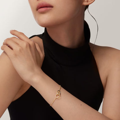 [⭐Aura]LOVE BRACELET DOUBLE RING