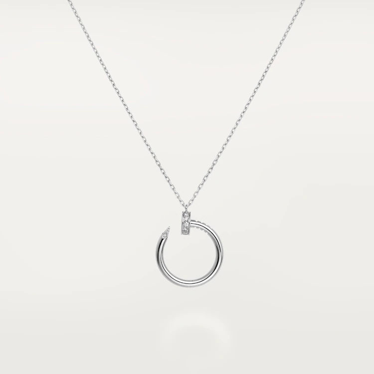[⭐Aura]JUSTE NECKLACE SILVER