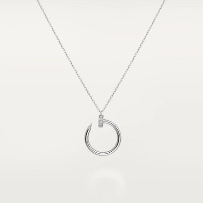[⭐Aura]JUSTE NECKLACE SILVER
