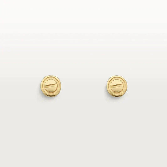 [⭐Aura]LOVE EARRINGS GOLD 10MM
