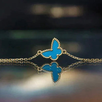 [⭐Aura]BUTTERFLY TURQUOISE BUTTERFLY BRACELET