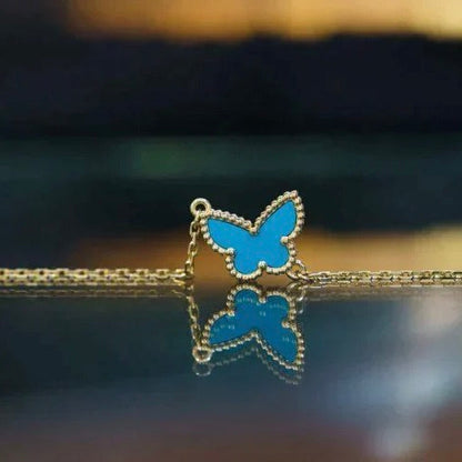 [⭐Aura]BUTTERFLY TURQUOISE BUTTERFLY BRACELET