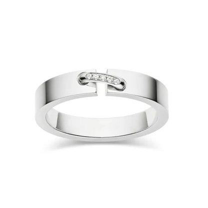 [⭐Aura]ALLIANCE LIENS VIDENCE DIAMOND 4MM RING
