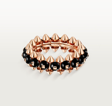 [⭐Aura]CLASH ELEGANT ROSE GOLD RING FEATURING NATURAL AGATE
