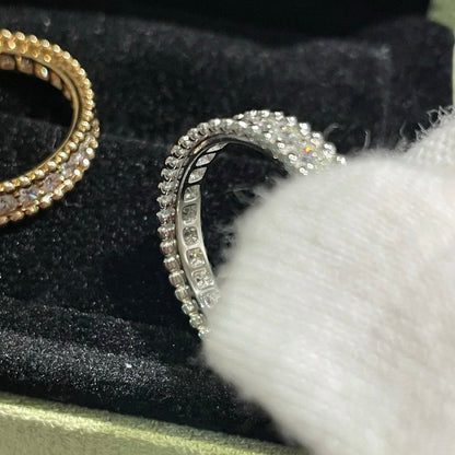 [⭐Aura]PERLEE DIAMOND SILVER RING