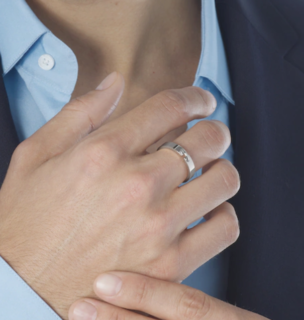 [⭐Aura]ALLIANCE LIENS VIDENCE 4MM RING