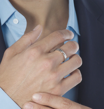 [⭐Aura]ALLIANCE LIENS VIDENCE 4MM RING