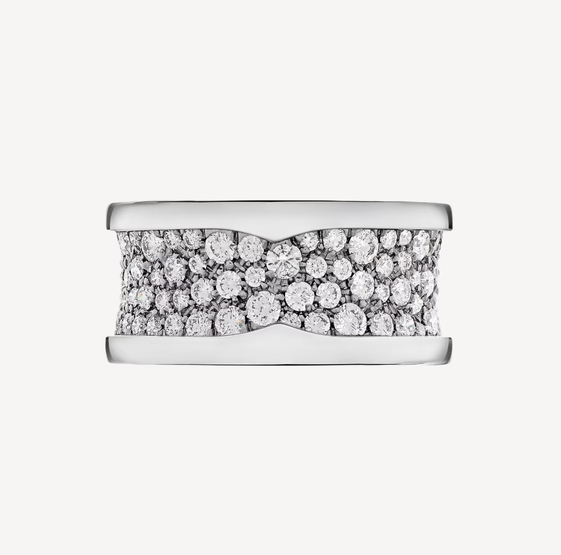 [⭐Aura]ZERO 1 WITH PAVED DIAMONDS ON THE SPIRAL RING
