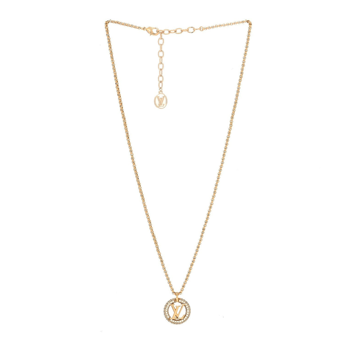 [⭐Aura]BY NIGHT DIAMOND PAVED NECKLACE