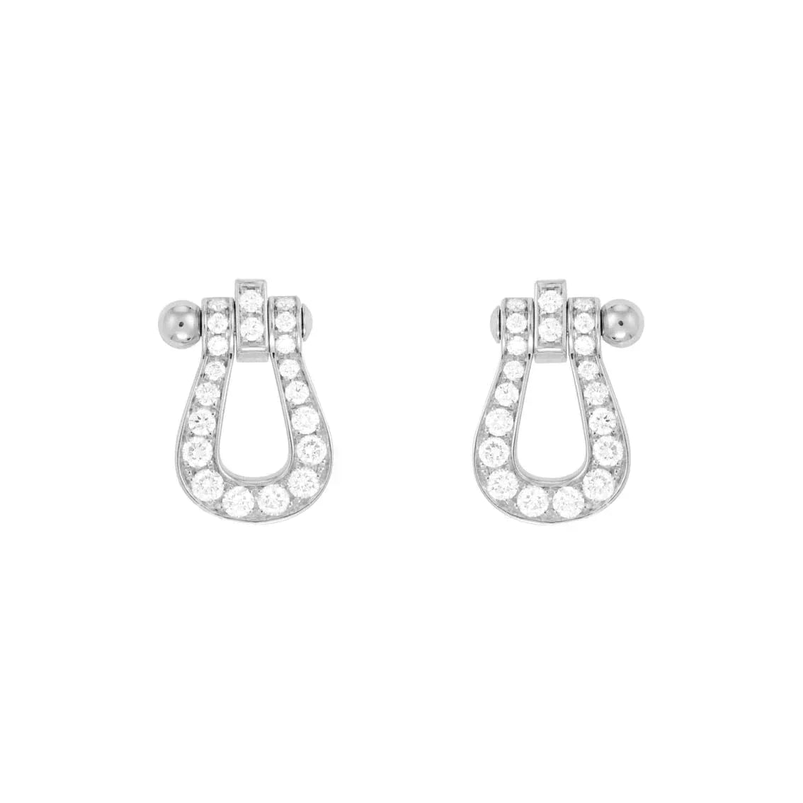 [⭐Aura]FORCE 10 FULL DIAMOND STUD EARRINGS MINI MODEL