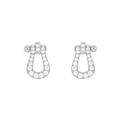[⭐Aura]FORCE 10 FULL DIAMOND STUD EARRINGS MINI MODEL