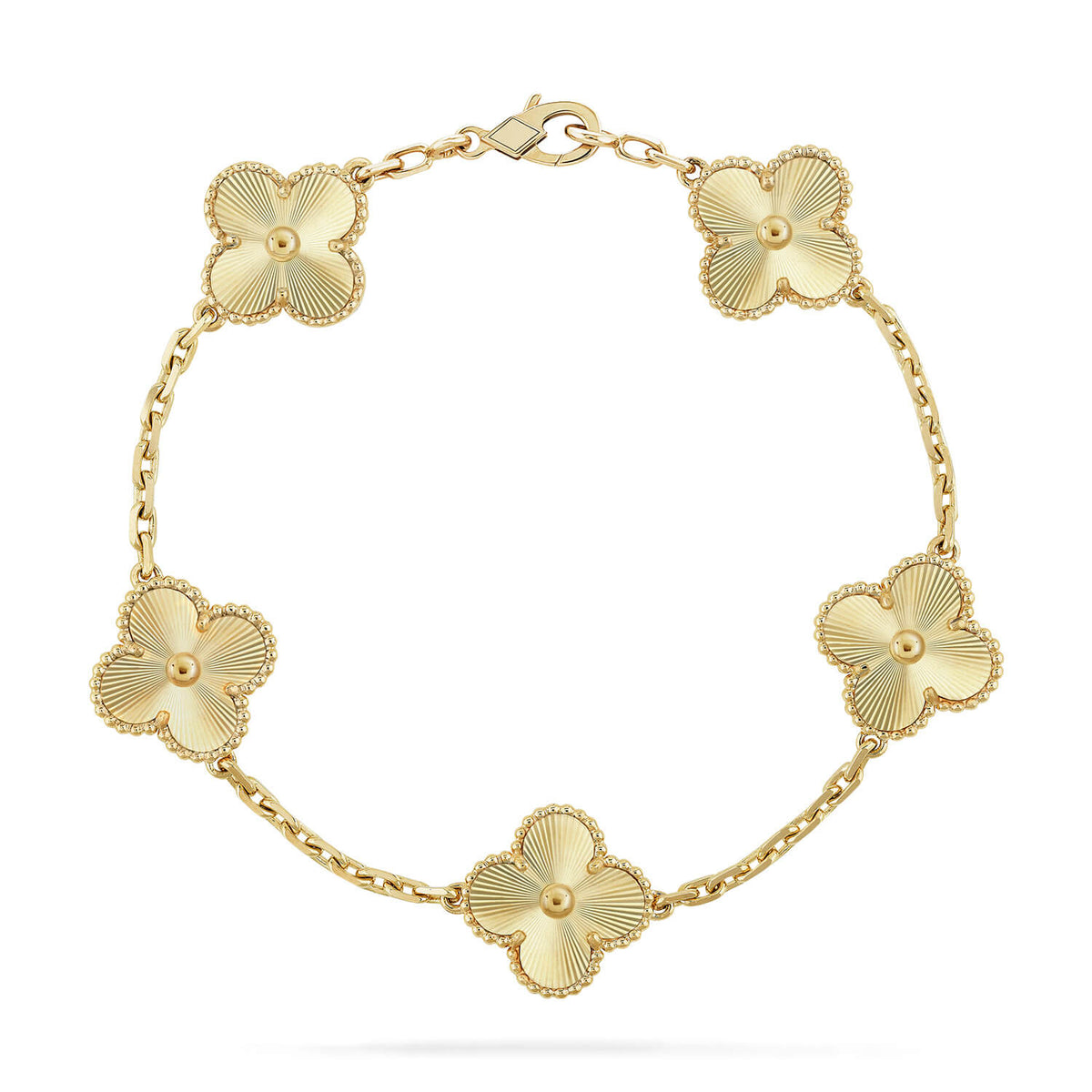 [⭐Aura] CLOVER 5 MOTIF LASER BRACELET COLLECTION