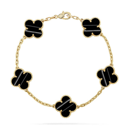 [⭐Aura] CLOVER 5 MOTIF PULSAR STONE BRACELET COLLECTION