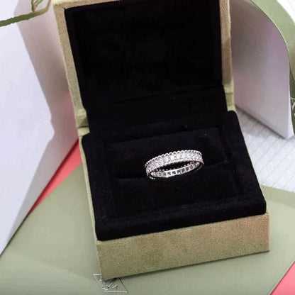 [⭐Aura]PERLEE DIAMOND SILVER RING