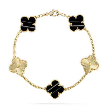[⭐Aura] CLOVER 5 MOTIF PULSAR STONE BRACELET COLLECTION
