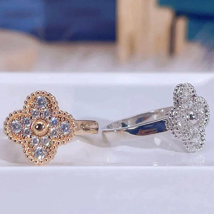[⭐Aura]CLOVER DIAMOND RING