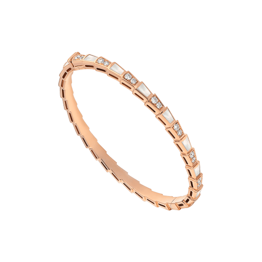 [⭐Aura]SERPENTI BRACELET PINK GOLD MOP DIAMOND