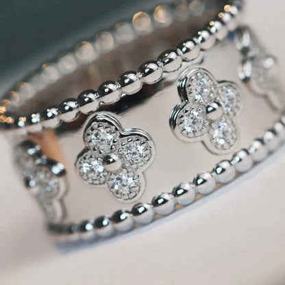 [⭐Aura]CLOVER KALEIDOSCOPE RING 10MM
