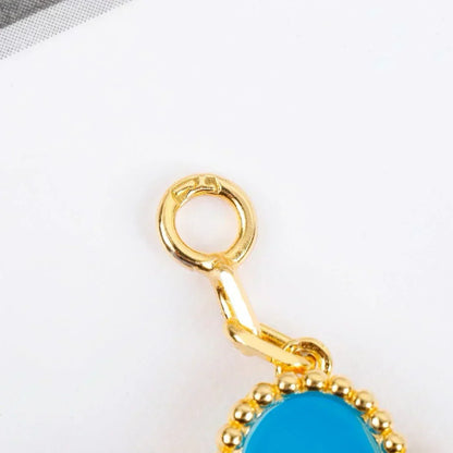 [⭐Aura] CLOVER 5 MOTIF TURQUOISE BRACELET COLLECTION
