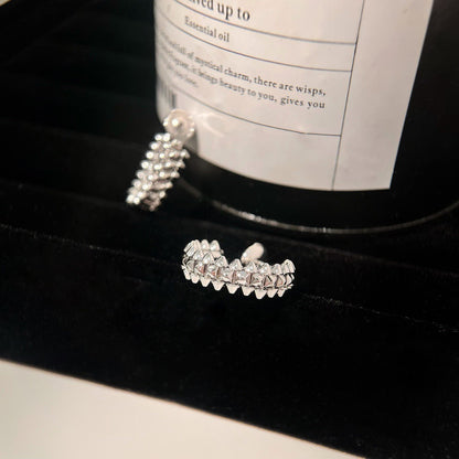 [⭐Aura]CLASH SMALL HOOP EARRINGS
