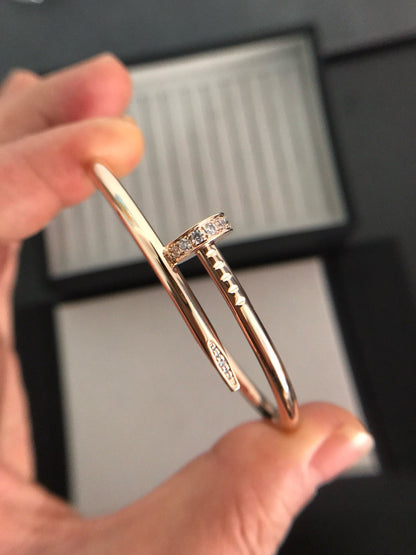 [⭐Aura]JUSTE BRACELET 3.5MM DIAMONDS