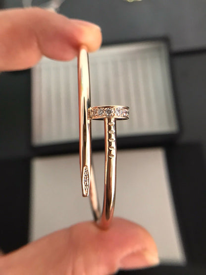 [⭐Aura]JUSTE BRACELET 3.5MM DIAMONDS