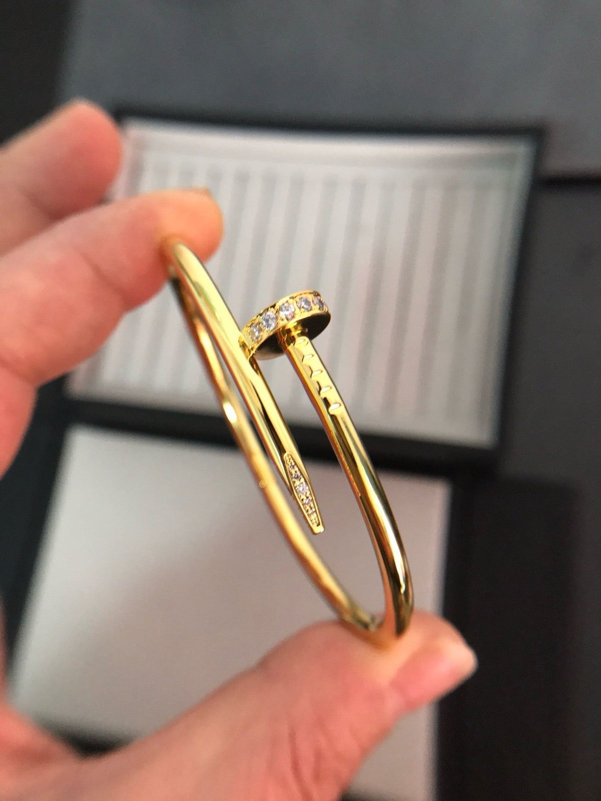 [⭐Aura]JUSTE BRACELET 3.5MM DIAMONDS