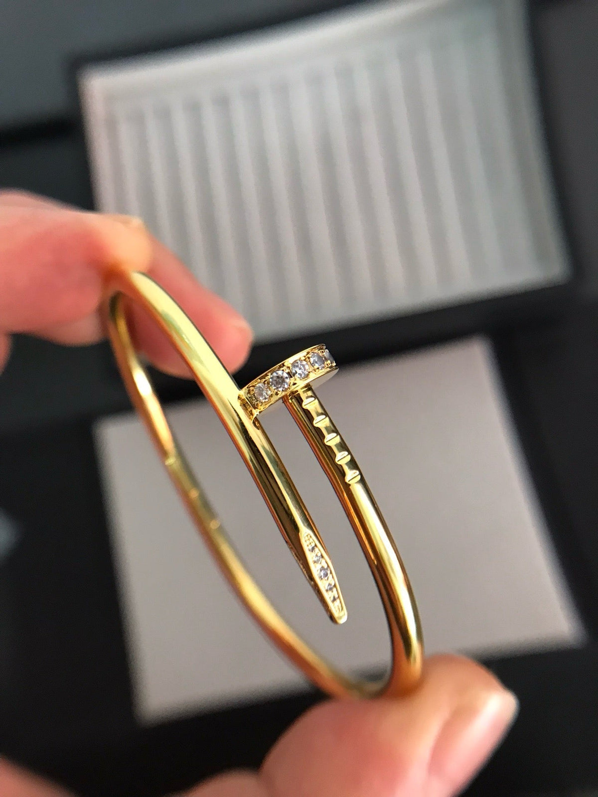 [⭐Aura]JUSTE BRACELET 3.5MM DIAMONDS