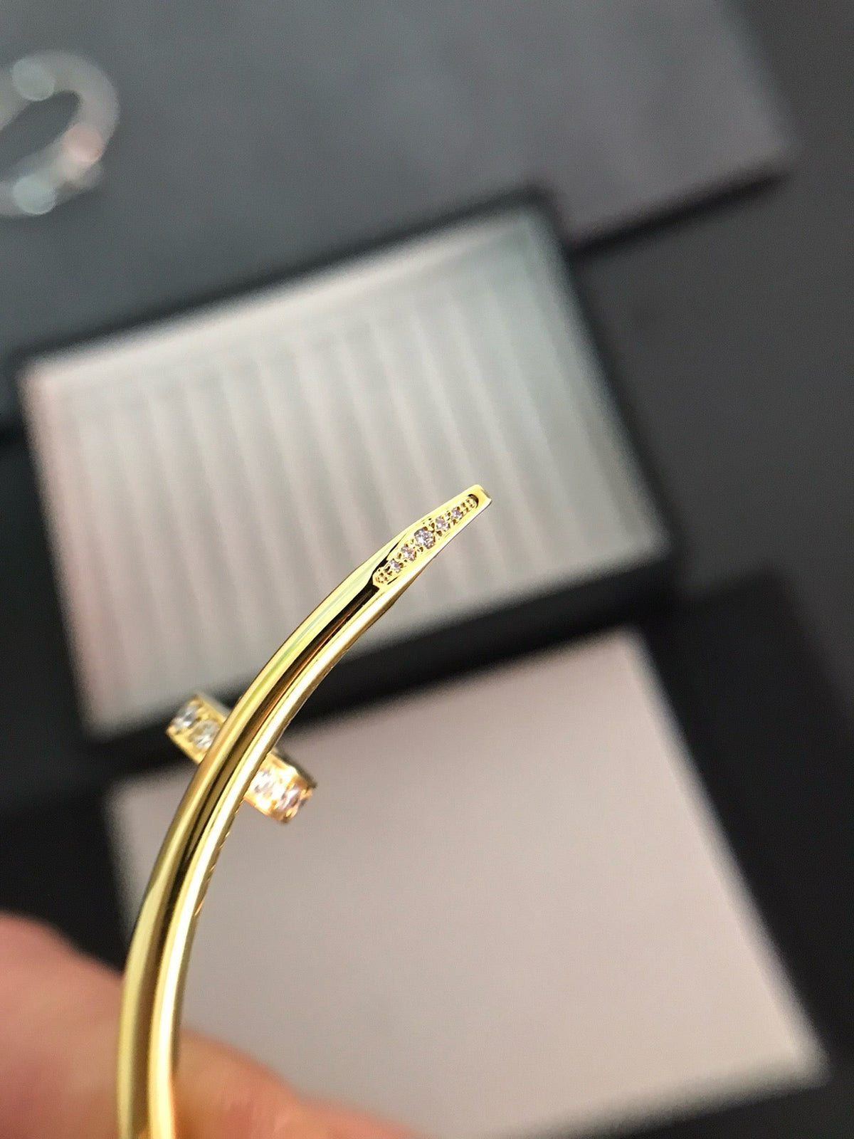 [⭐Aura]JUSTE BRACELET 3.5MM DIAMONDS